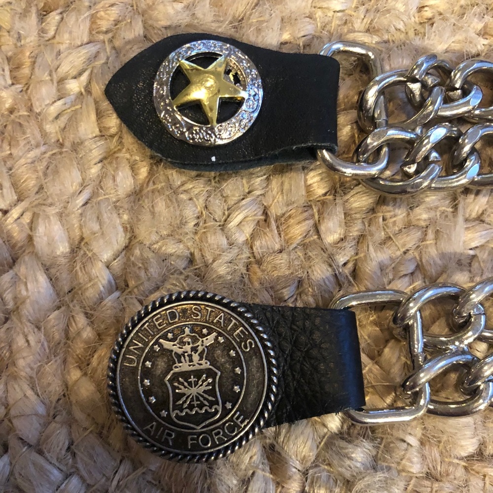 Biker Vest chains